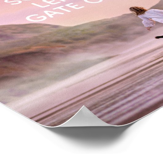 Poster de photo de la plage (Coin)