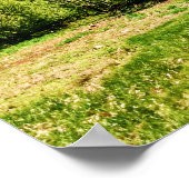 Poster de photo de paysage d'arbre rustique (Coin)