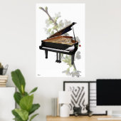 Poster de piano (Bureau à domicile)