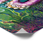 Poster de pieuvre de bébé (Coin)