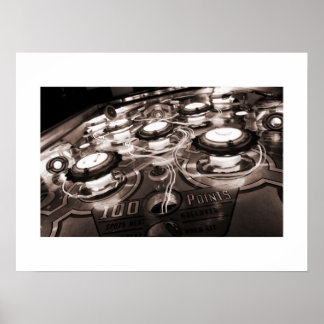 Poster de pinball Slick Chick Tracs