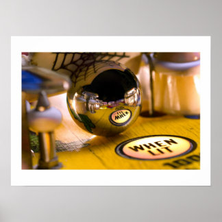 Poster de pinball Spidy Spin