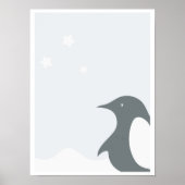 Poster de pingouin.Impression artistique pour la c (Devant)