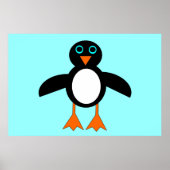 Poster de Pingouin mignon (Devant)