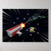 Poster de piratage Galaxy (petit) (Devant)