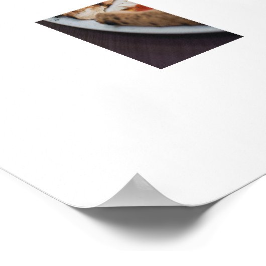 Poster de pizza (Coin)