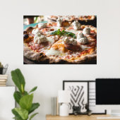Poster de pizza (Bureau à domicile)
