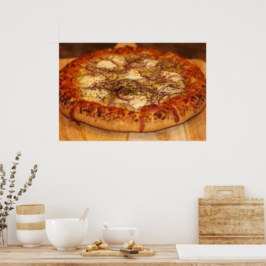 Poster de pizza (Cuisine)