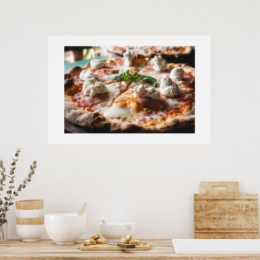 Poster de pizza (Cuisine)