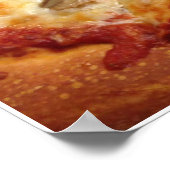 Poster de pizza aux champignons (Coin)
