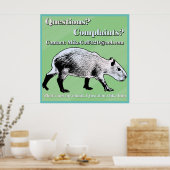 Poster de plaisanterie (Cuisine)