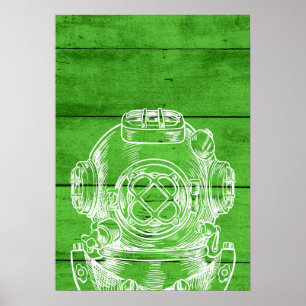 Poster de plongée