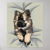 Poster de pluie d'automne (Devant)