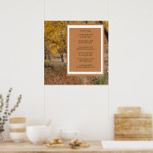 Poster de poésie du matin (Cuisine)