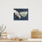 Poster de poésie papillon "Ailes" (Cuisine)