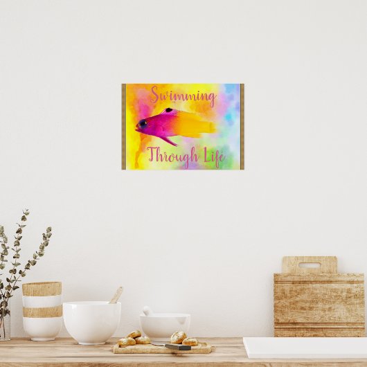 Poster de poisson (Cuisine)