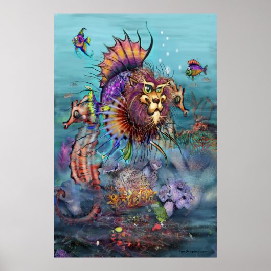 Poster de poisson (Devant)