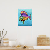 Poster de poisson (Cuisine)