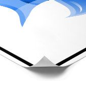 Poster de poisson bleu (Coin)