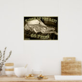 Poster de poisson cool ! (Cuisine)