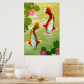 Poster de poisson Koi Carp (Cuisine)