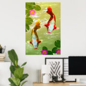 Poster de poisson Koi Carp (Bureau à domicile)