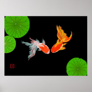 Poster de poisson rouge