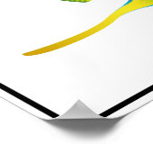 Poster de poisson tropical (Coin)