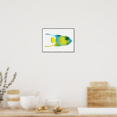 Poster de poisson tropical (Cuisine)