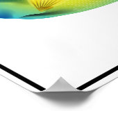 Poster de poisson tropical (Coin)