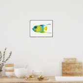 Poster de poisson tropical (Cuisine)