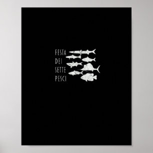 Poster De Poissons Italie T- Christmas Eve Sept 7 Poisson