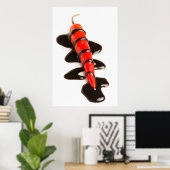 Poster de poivre Jalapeno recouvert de chocolat Im (Bureau à domicile)