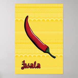 Poster de poivre Jwala Chili