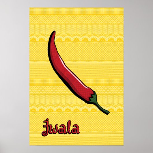 Poster de poivre Jwala Chili (Devant)