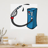 Poster de pompe à gaz (Cuisine)