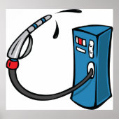 Poster de pompe à gaz (Devant)