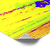 Poster de Pop Art Dog on Beach (Coin)