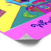 Poster de porte pour enfants (Coin)