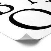 Poster de portrait de Barack Obama (Coin)