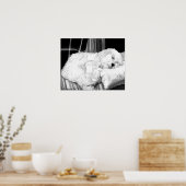 Poster de portrait de chien Cockapoo Imprimer (Cuisine)