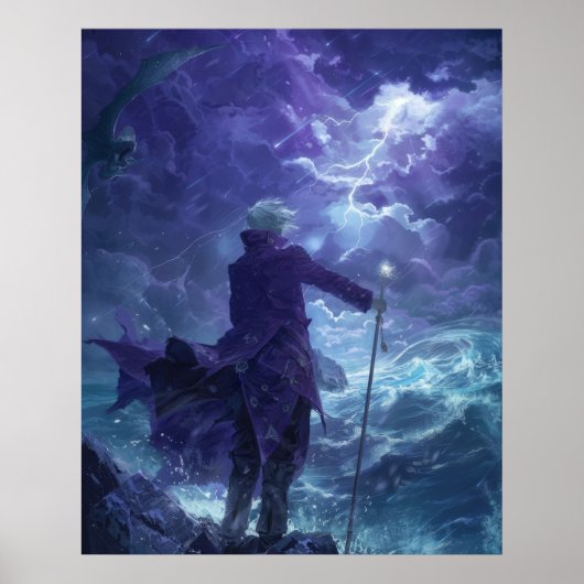 Poster de portrait de Jeune Homme (Devant)