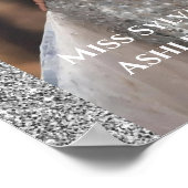 Poster de portrait personnel de Miss Parties scint (Coin)