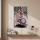 Poster de portraits commémorant le 50e anniversair