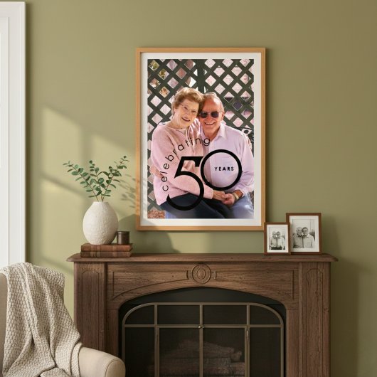 Poster de portraits commémorant le 50e anniversair