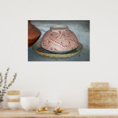Poster de poterie amérindienne (Cuisine)
