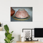 Poster de poterie amérindienne (Bureau à domicile)