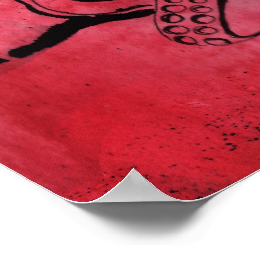 Poster de poulpe (Coin)