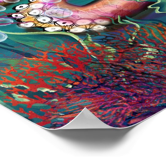 Poster de poulpe (Coin)