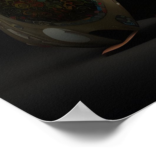 Poster de poupée en 3D par Takashi Murakami (Coin)